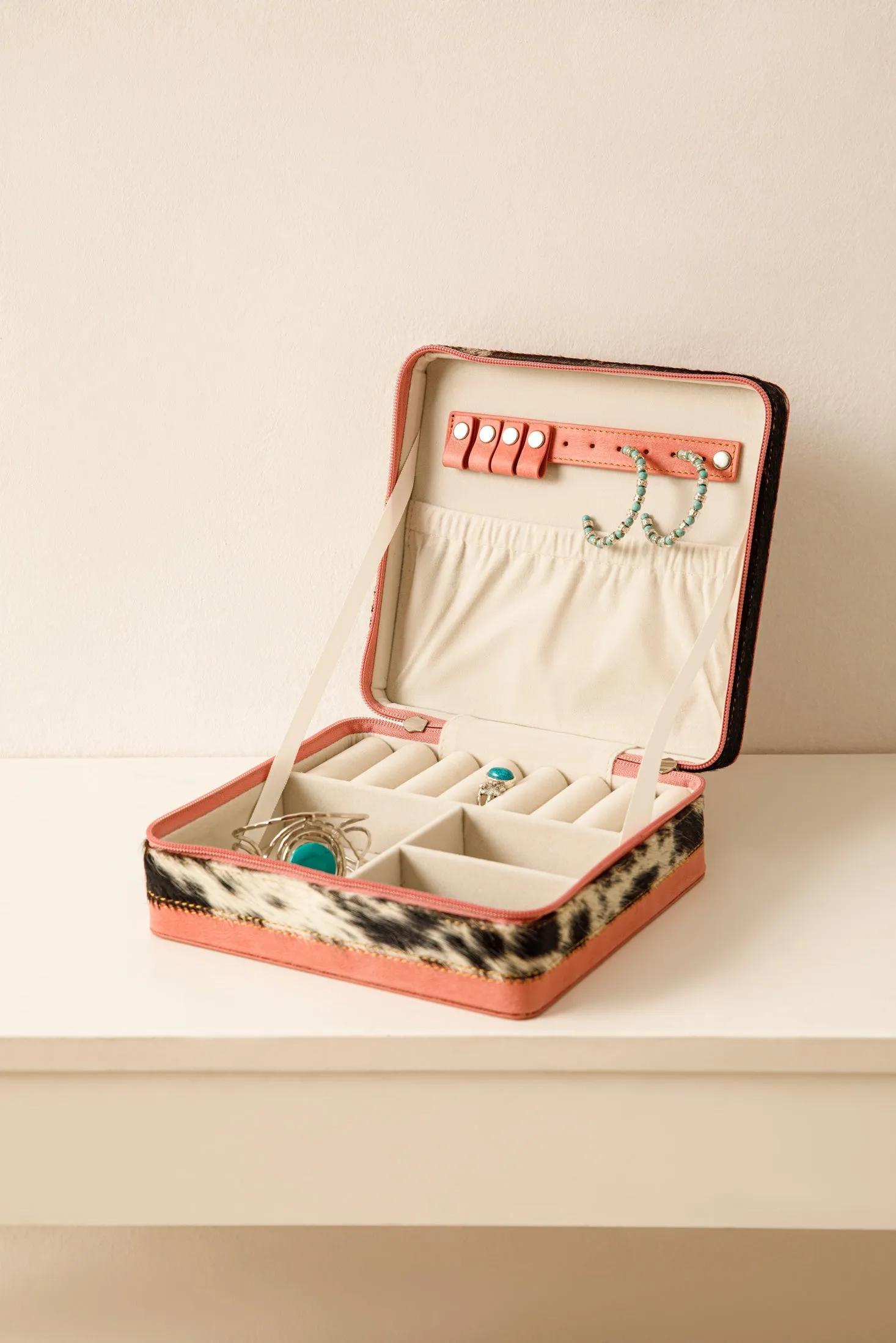 Tennison Charm Jewelry Box in Pink sold by Myra Bag product image thumbnail 5