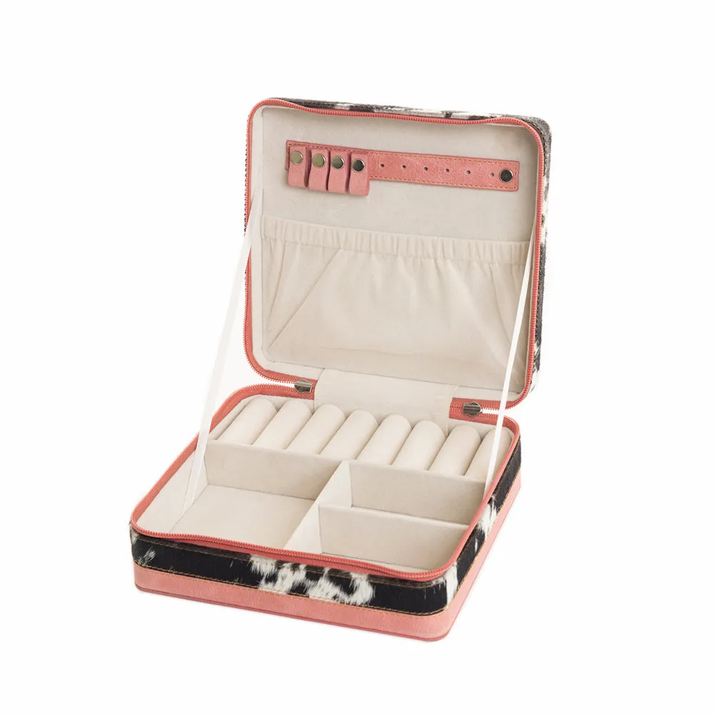 Tennison Charm Jewelry Box in Pink sold by Myra Bag product image thumbnail 2