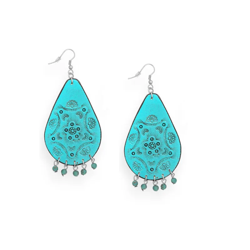 Bellita Leather Earrings sold by Myra Bag