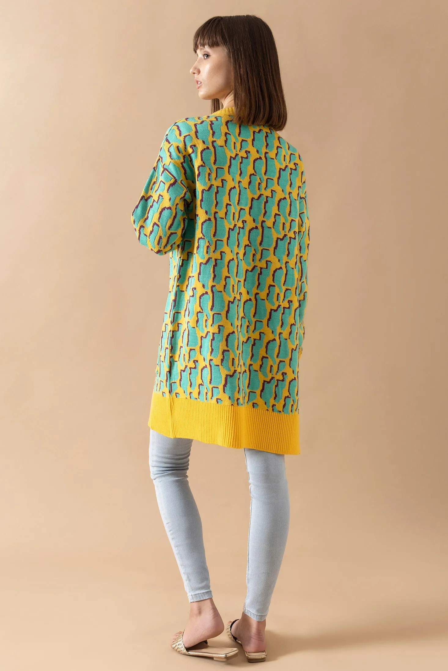 Alexa Tri-Tone Cardigan sold by Myra Bag product image thumbnail 4