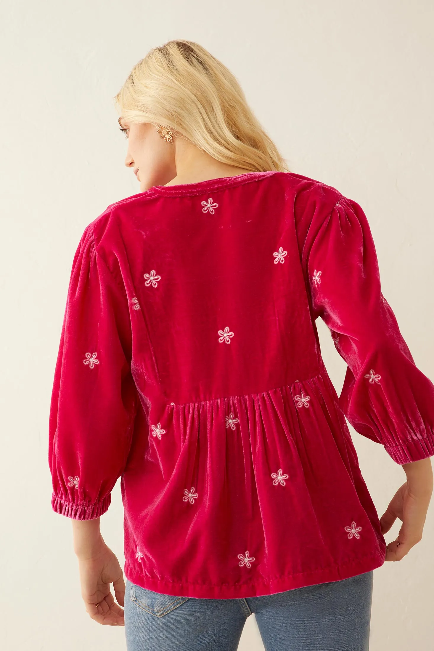 Kristi Nell Peplum Top sold by Myra Bag product image thumbnail 5