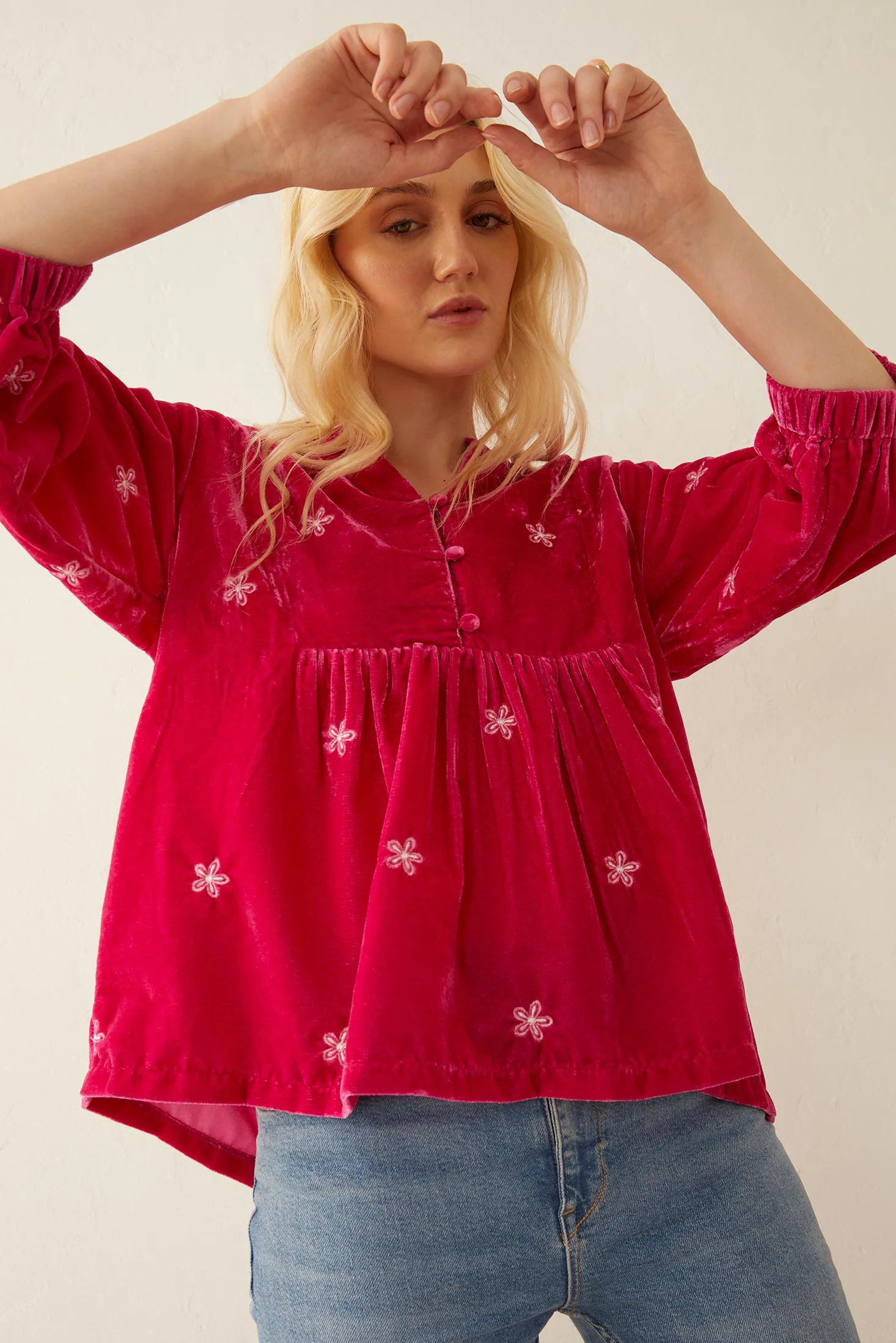 Kristi Nell Peplum Top sold by Myra Bag product image thumbnail 2