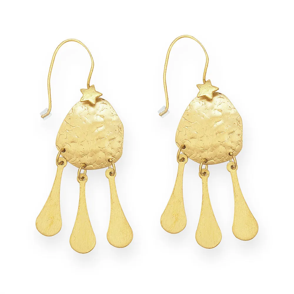 Star Shower Earrings sold by Myra Bag product image thumbnail 3