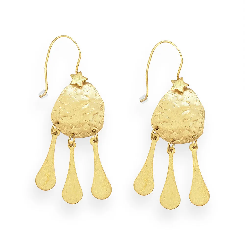 Star Shower Earrings sold by Myra Bag product image thumbnail 4