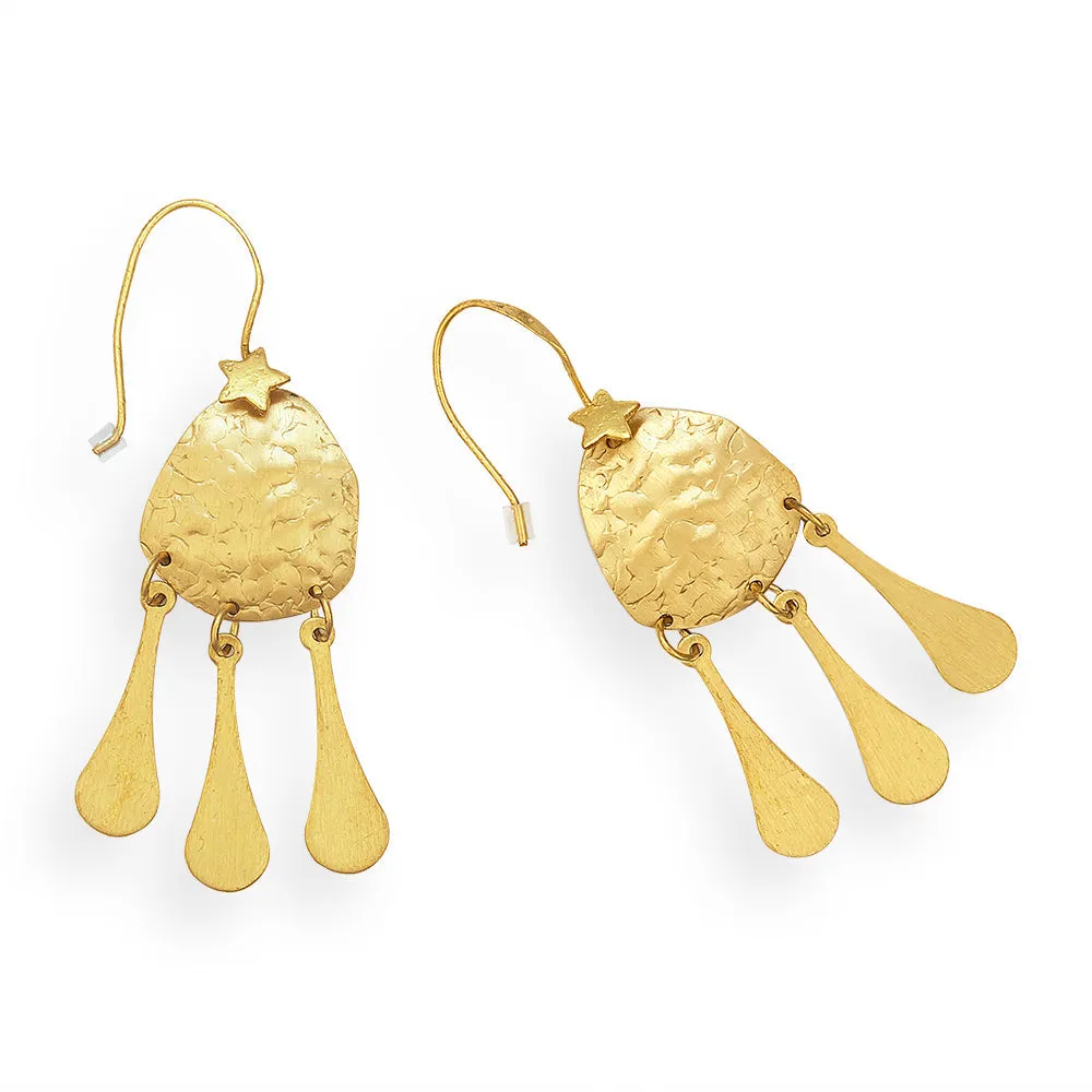 Star Shower Earrings sold by Myra Bag product image thumbnail 2