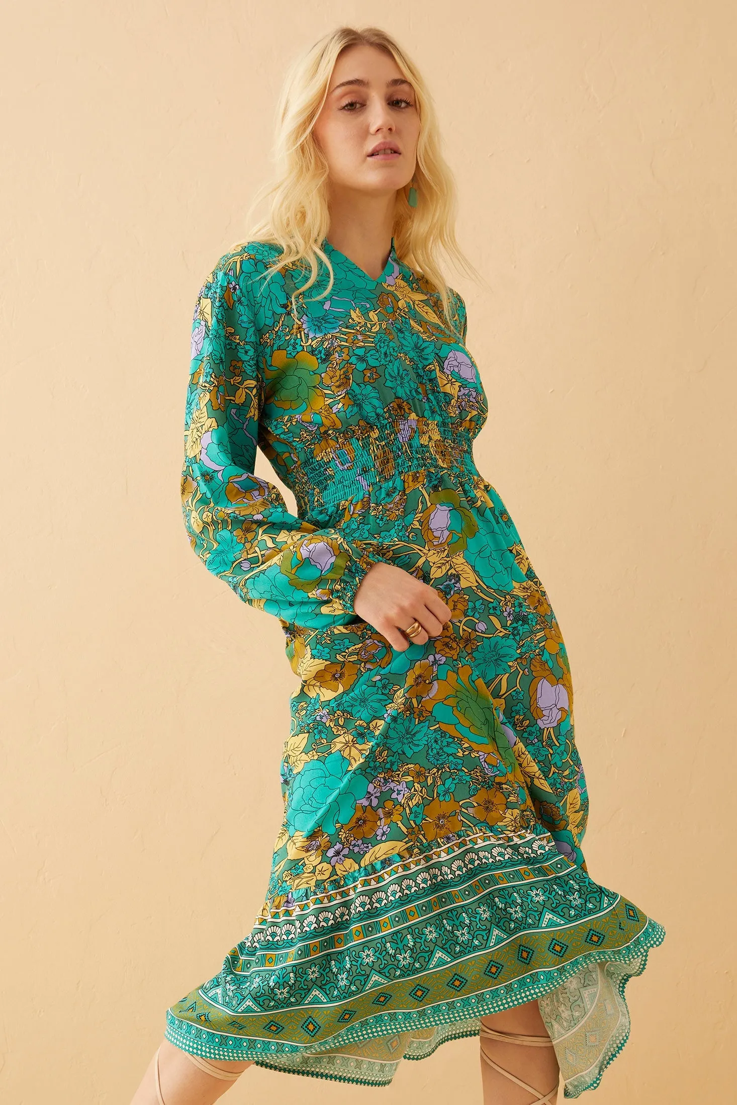 Nia Drop Waist Dress sold by Myra Bag product image thumbnail 2