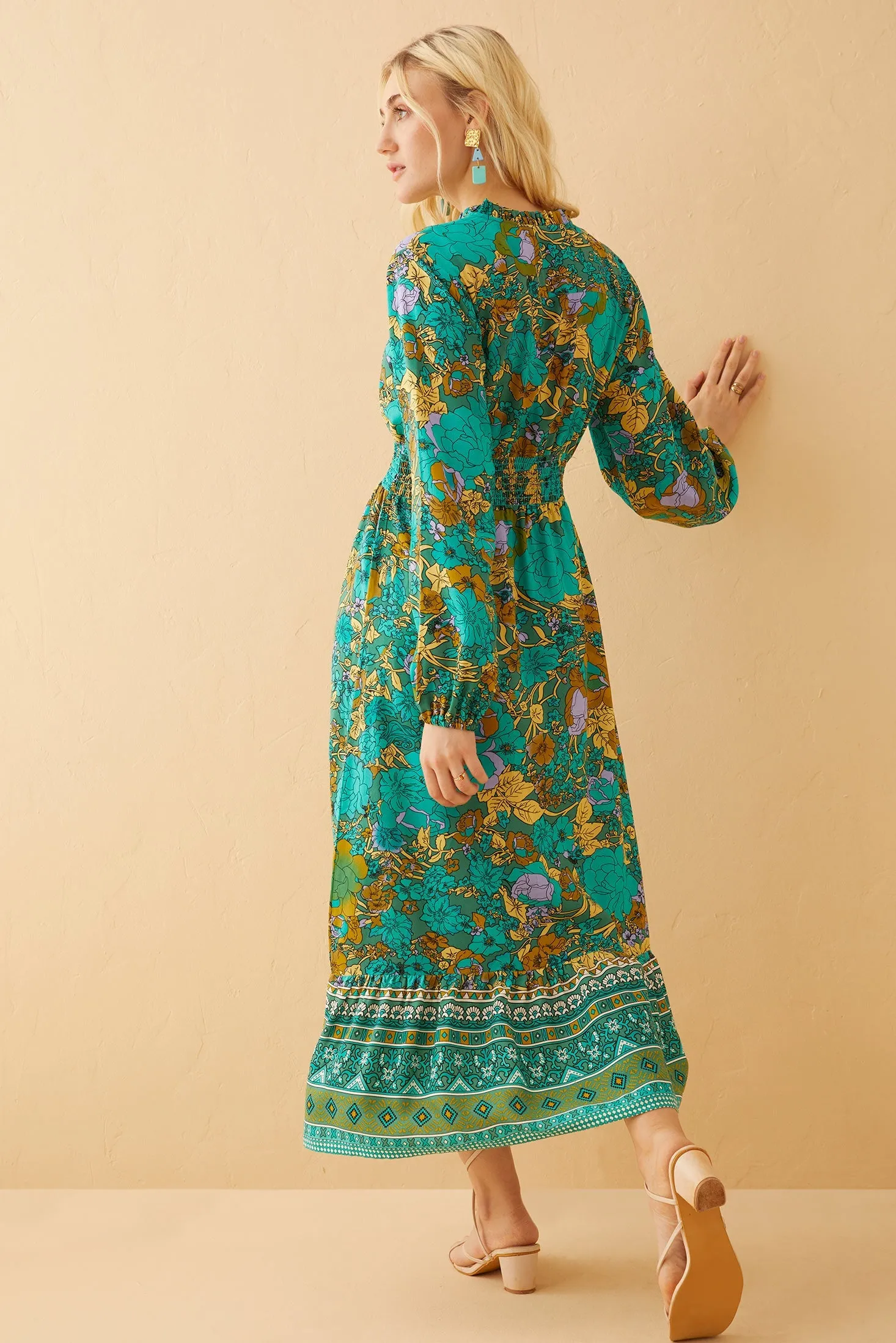 Nia Drop Waist Dress sold by Myra Bag product image thumbnail 5