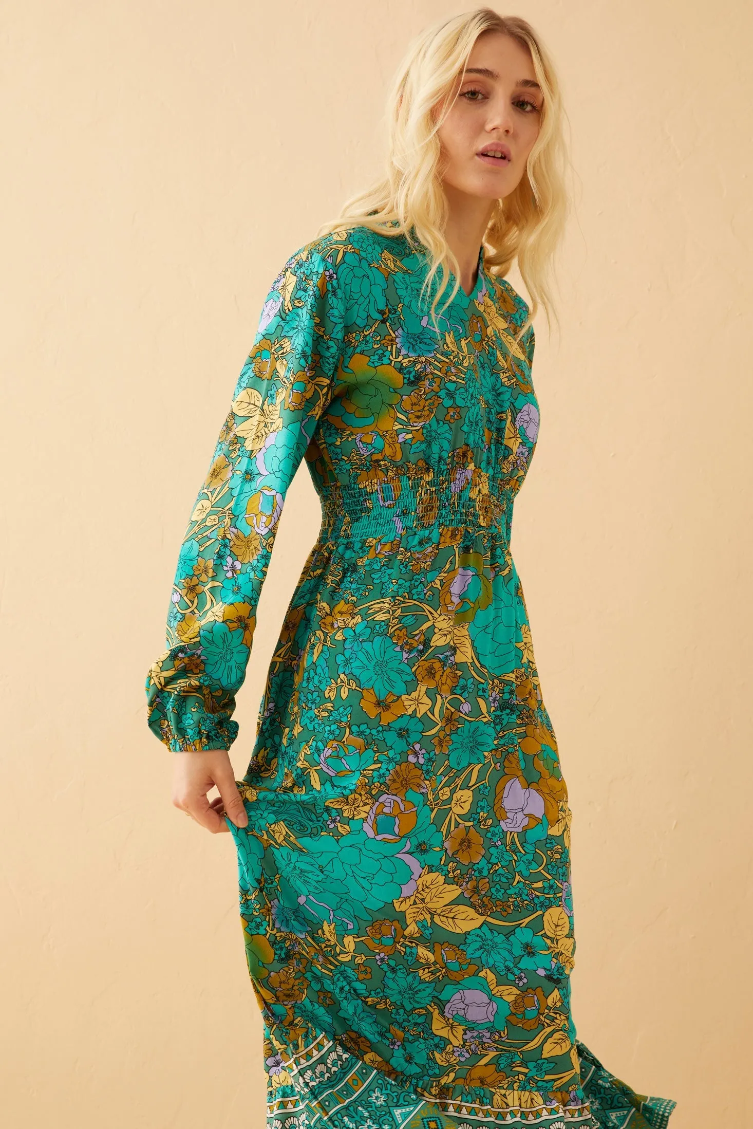 Nia Drop Waist Dress sold by Myra Bag product image thumbnail 3