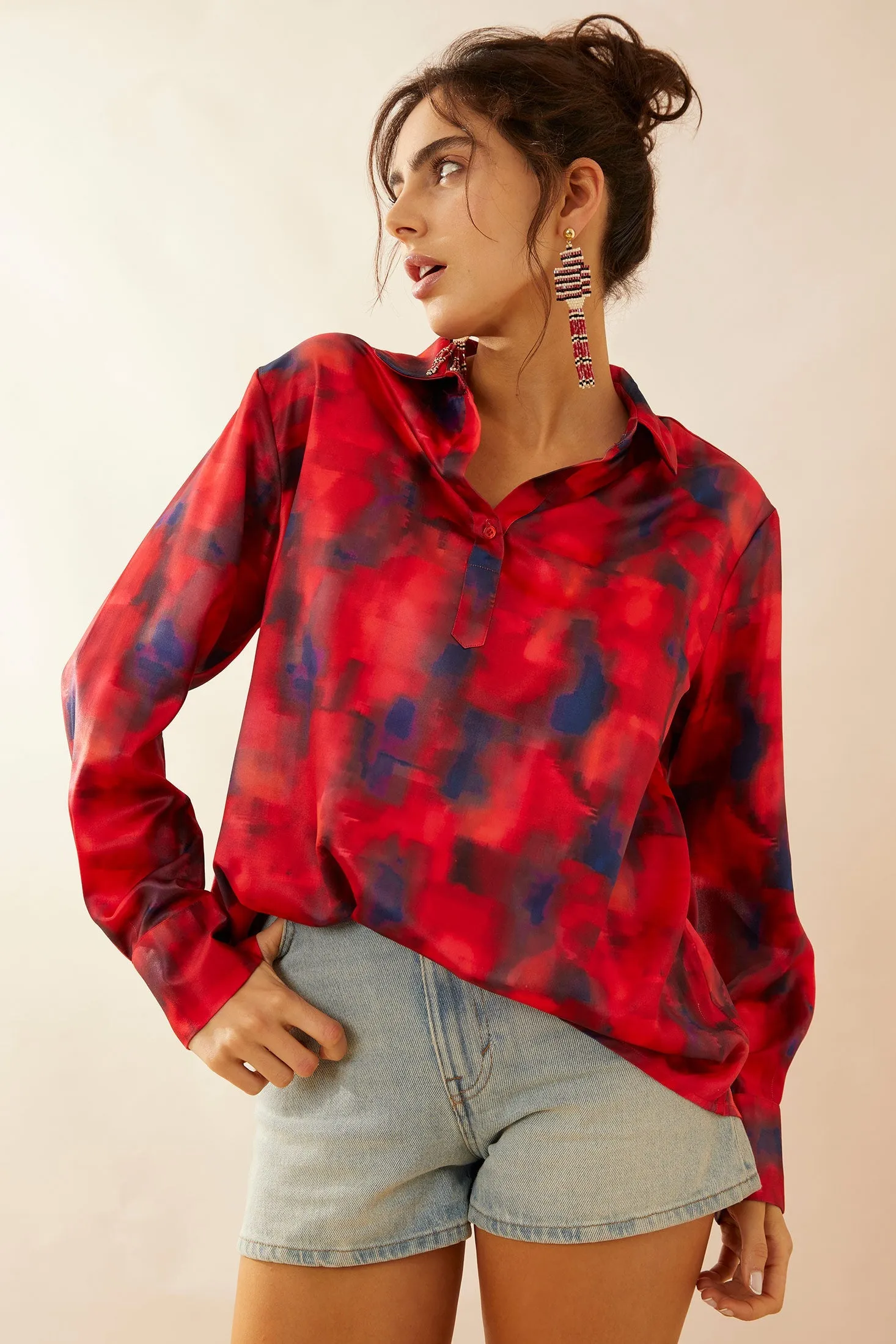 Freya Lea Button Down Top sold by Myra Bag product image thumbnail 3