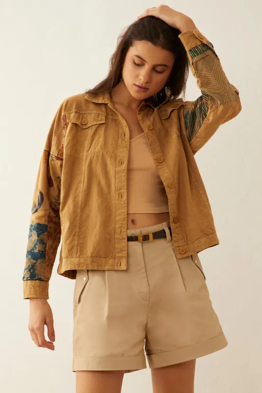 Beth Marie Patchwork Jacket made by Myra Bag