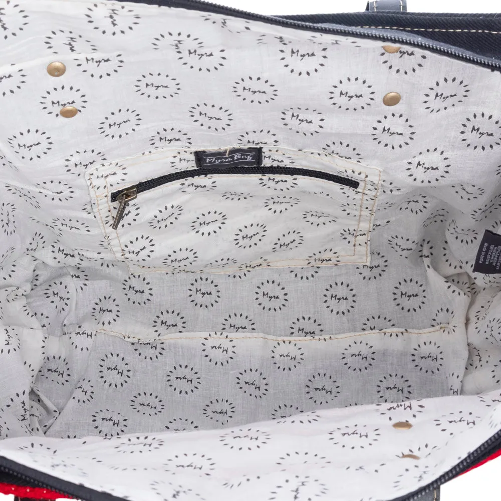 Algodones Small Bag in Red sold by Myra Bag product image thumbnail 4