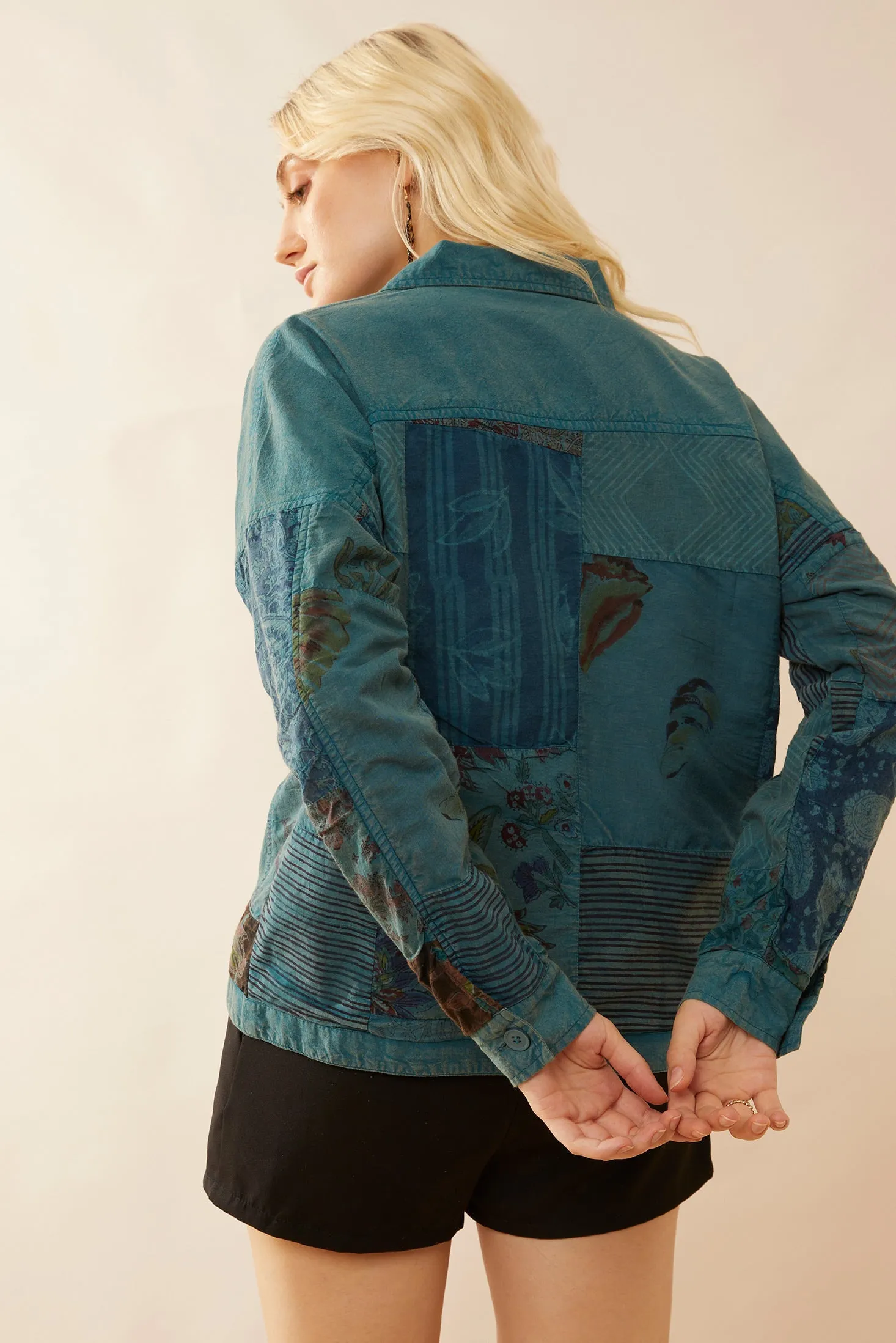Klinhorne Ridge Patchwork Jacket sold by Myra Bag product image thumbnail 5