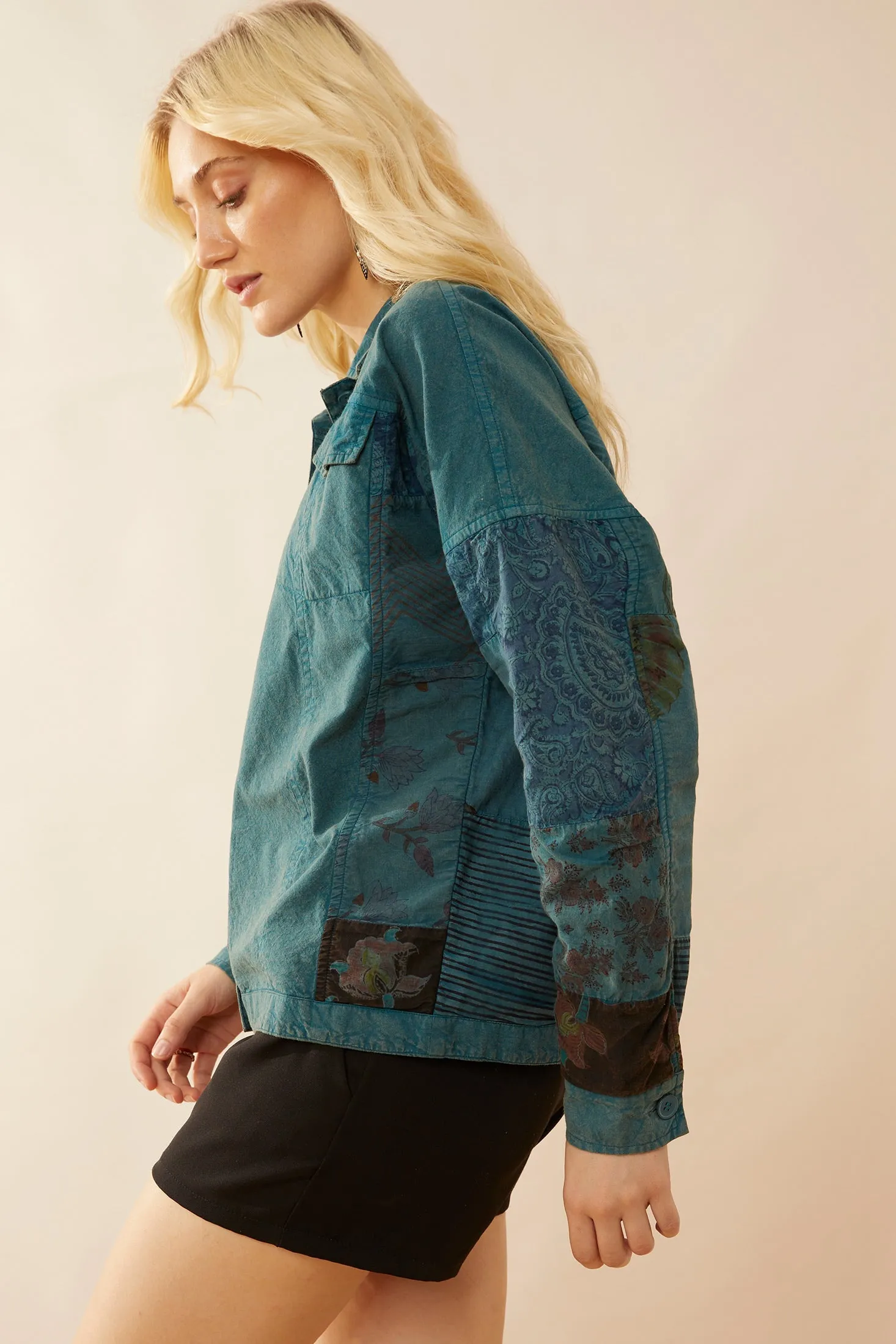 Klinhorne Ridge Patchwork Jacket sold by Myra Bag product image thumbnail 2