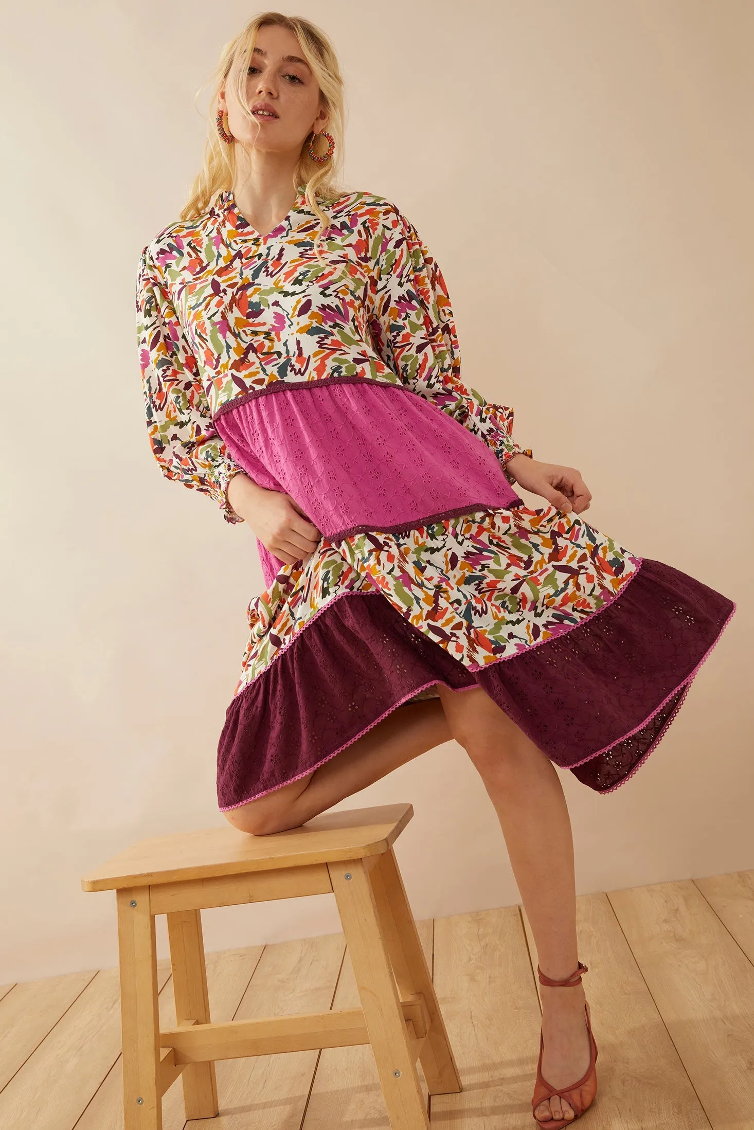 Siena Drop Waist Dress sold by Myra Bag product image thumbnail 2