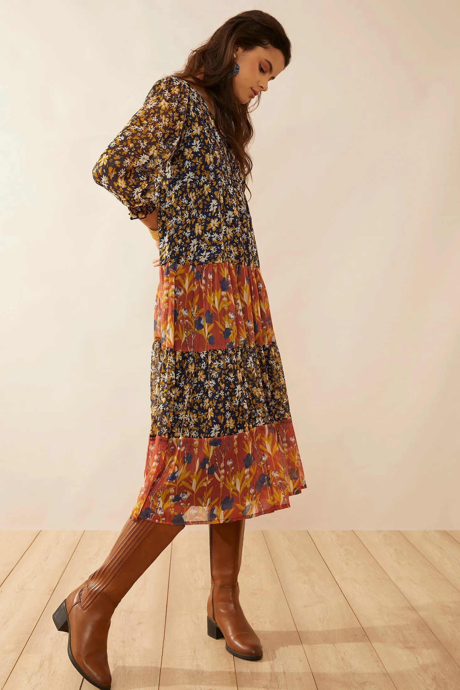 Hannah Lodene Drop Empire Dress sold by Myra Bag product image thumbnail 2