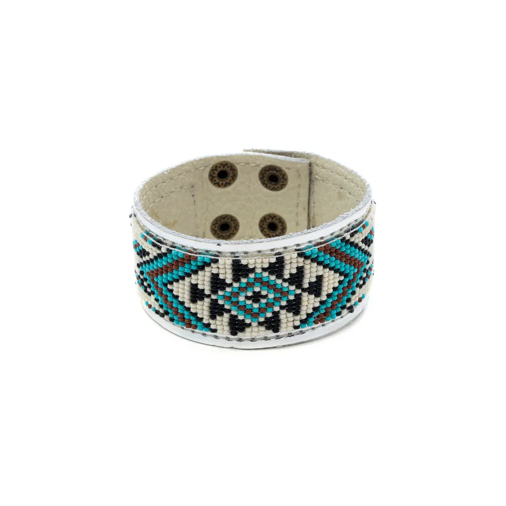 Halina River Leather Cuff Bracelet sold by Myra Bag product image thumbnail 2