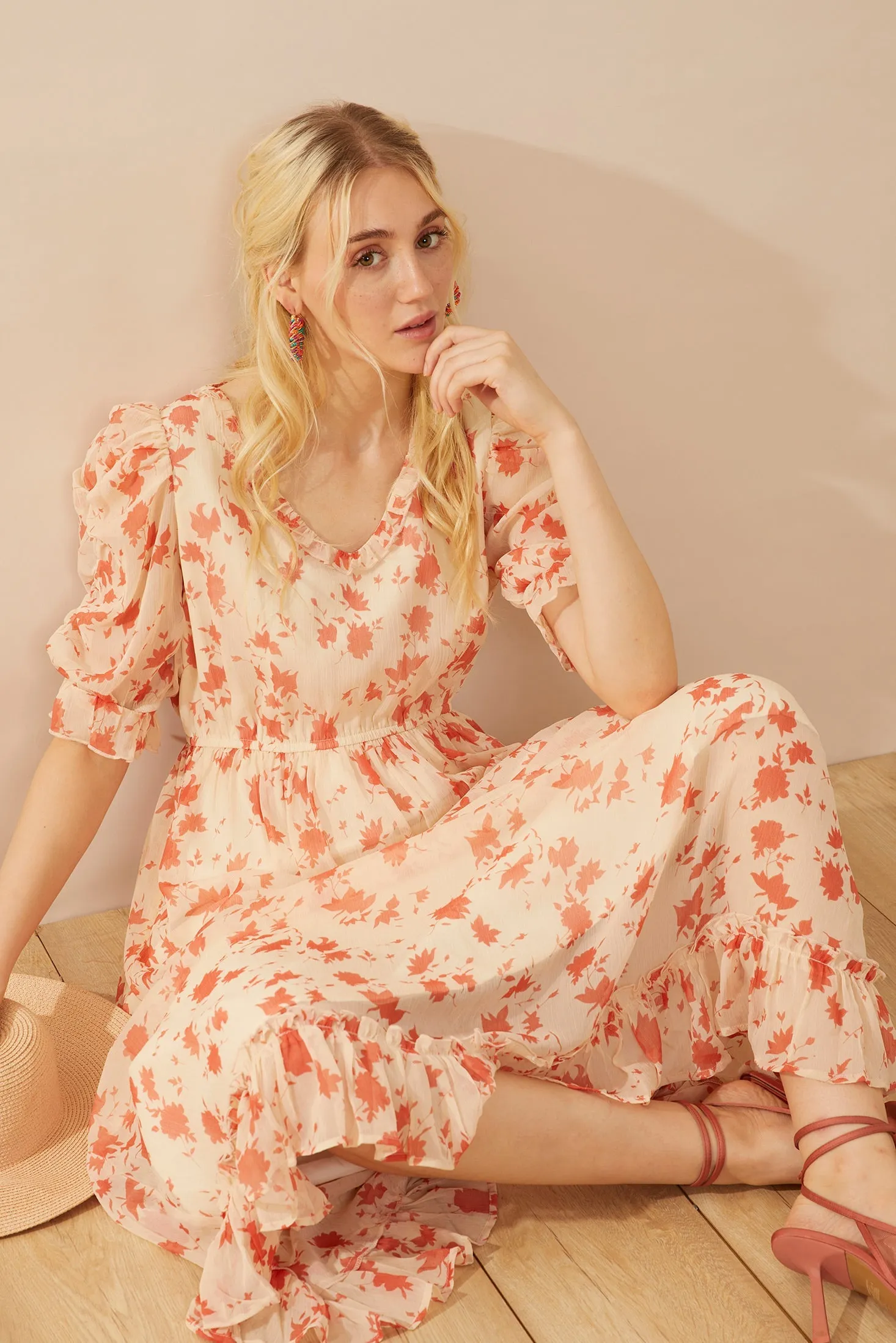 Riley's Charm Drop Waist Dress sold by Myra Bag product image thumbnail 5