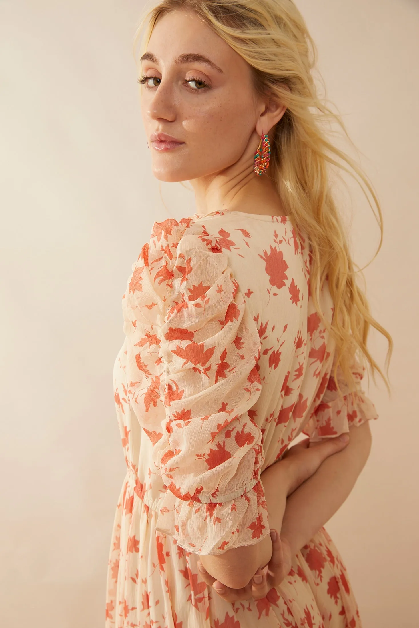 Riley's Charm Drop Waist Dress sold by Myra Bag product image thumbnail 3