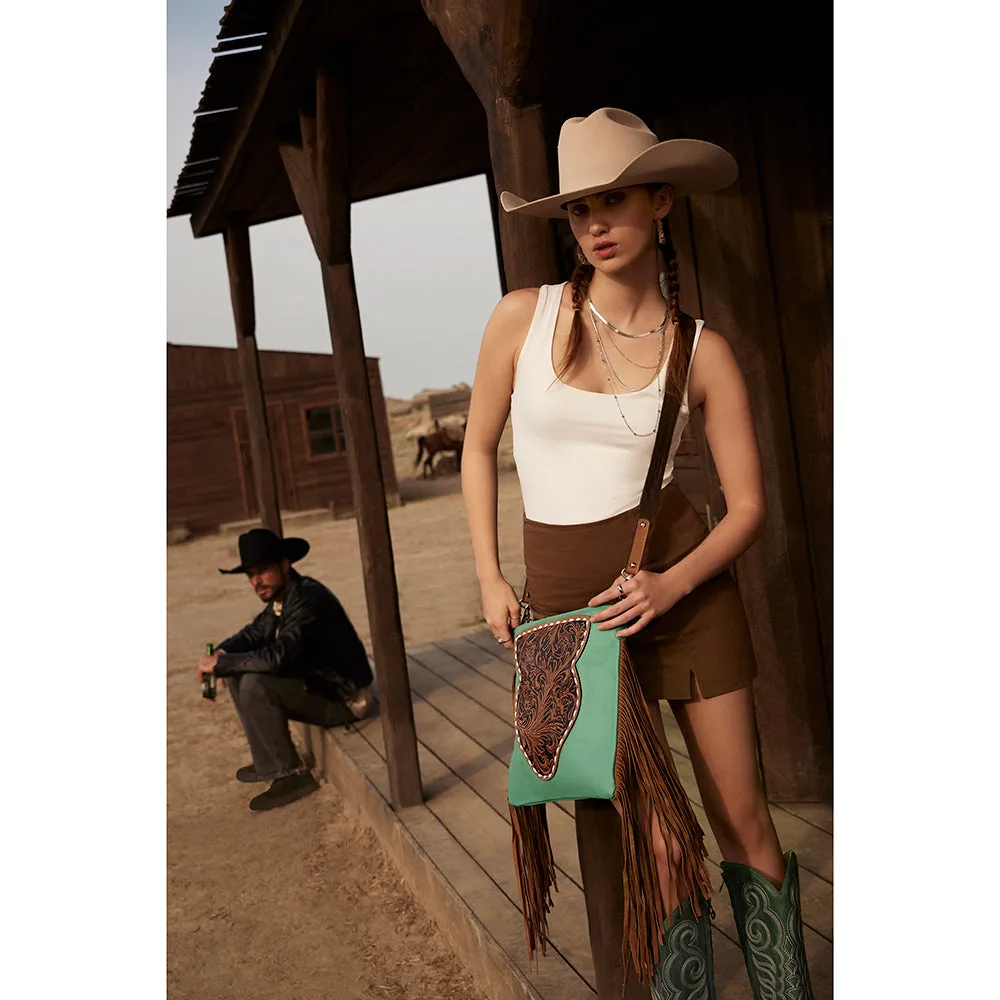 Terra Donna Concealed-Carry Bag in Turquoise sold by Myra Bag product image thumbnail 5