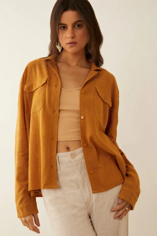 Caleen Macy Collared Shirt sold by Myra Bag