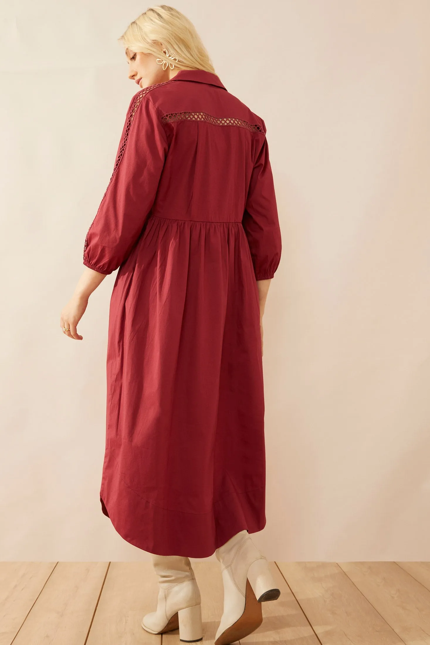 Ninika Drop Waist Dress -(SMALL) sold by Myra Bag product image thumbnail 4