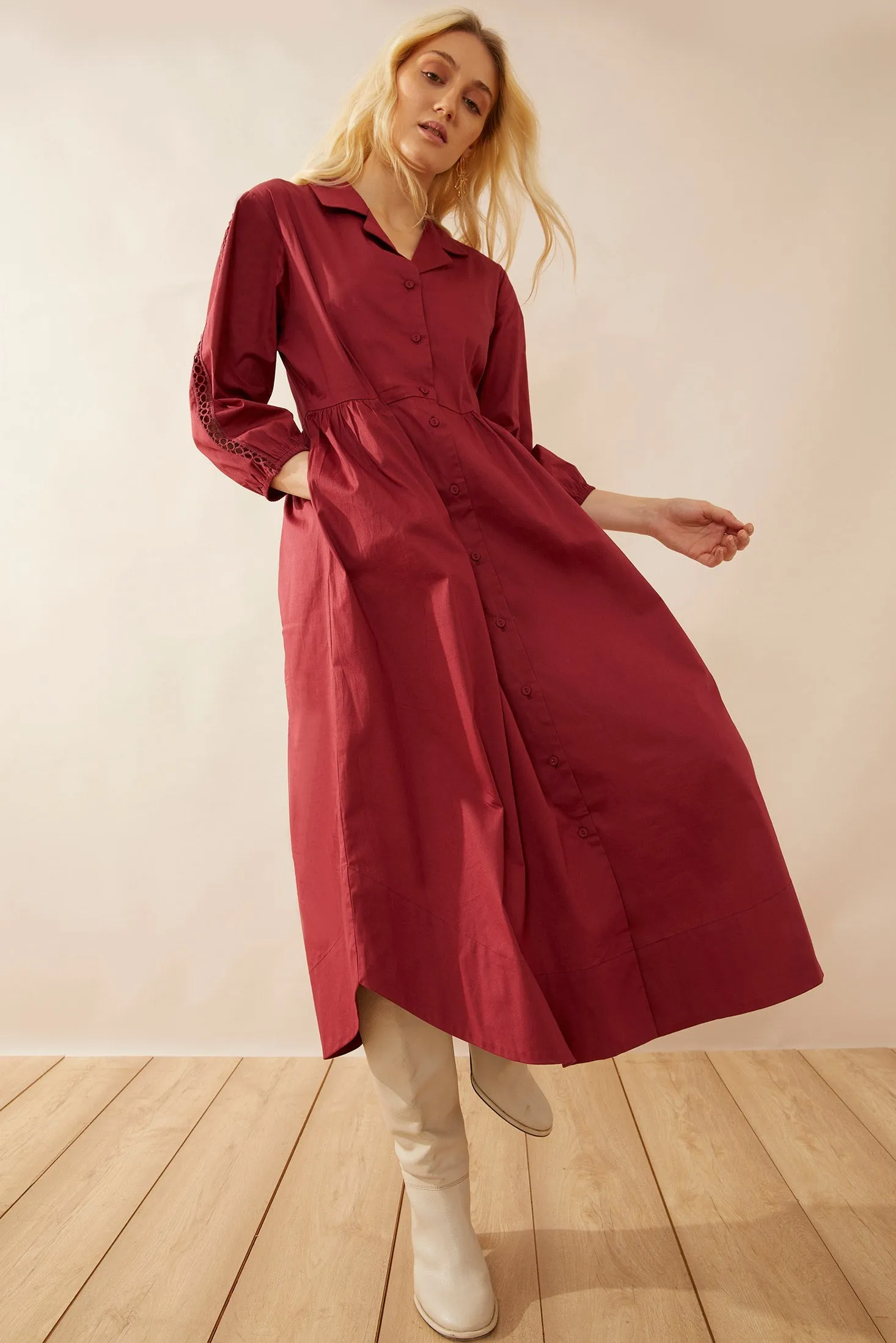 Ninika Drop Waist Dress -(SMALL) sold by Myra Bag product image thumbnail 2