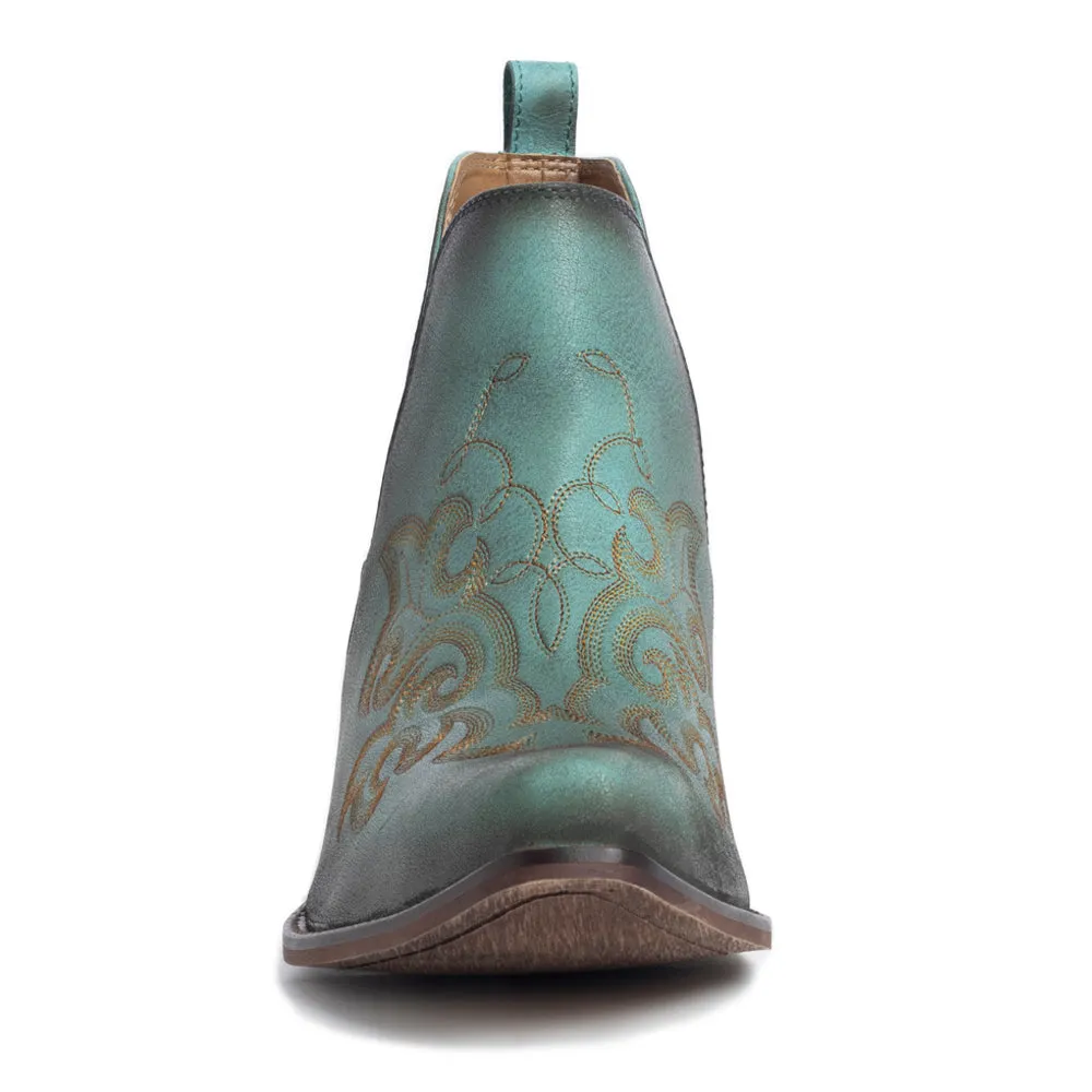 La Ponderosa Booties in Turquoise sold by Myra Bag product image thumbnail 4