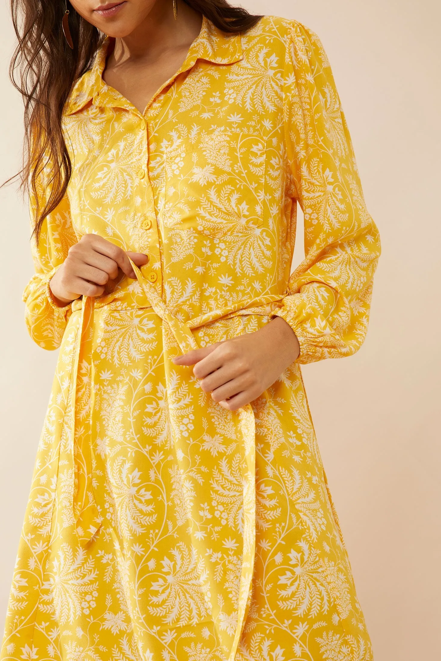 Resplendent Shirt Dress sold by Myra Bag product image thumbnail 3