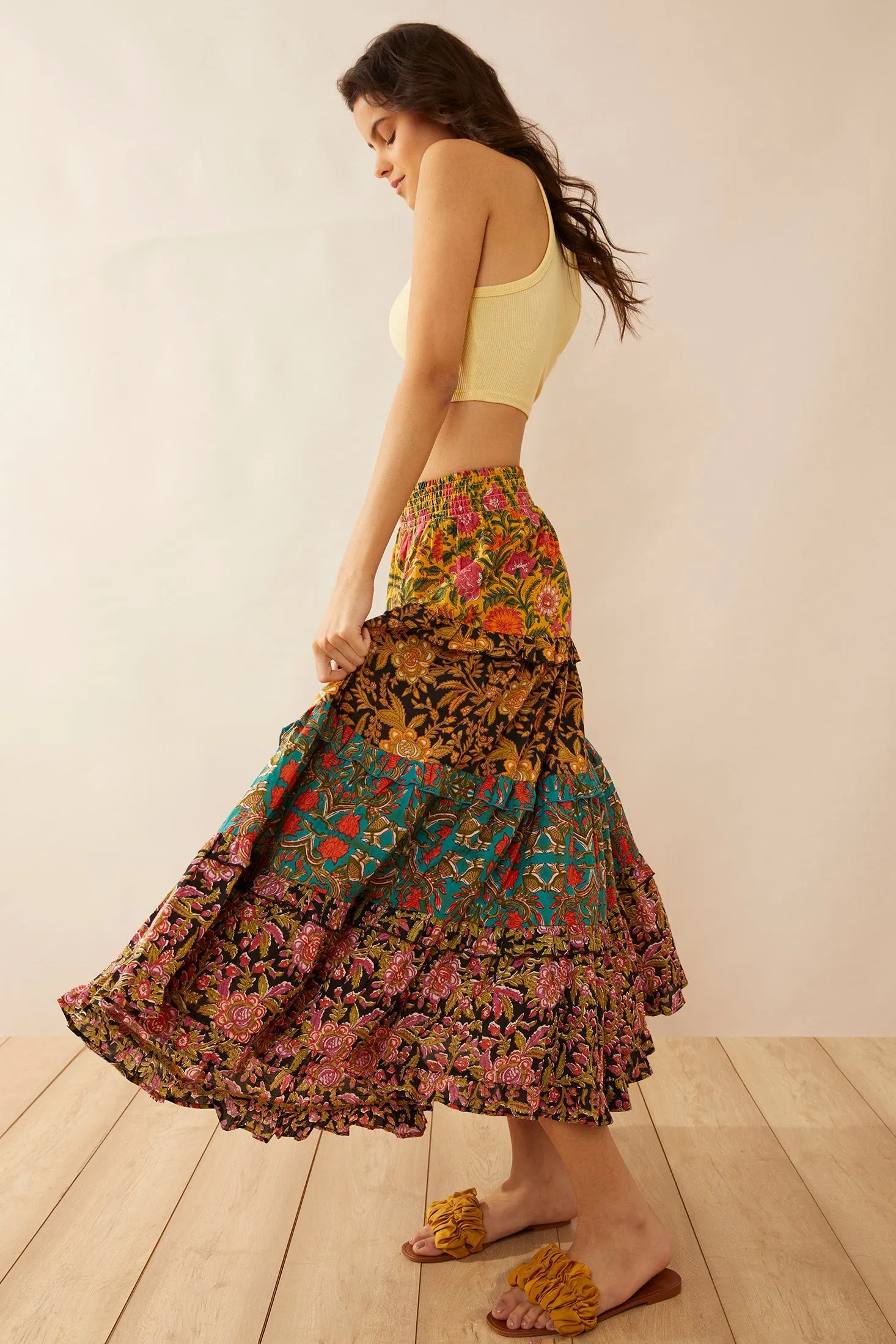 Layla Layered Skirt sold by Myra Bag product image thumbnail 5