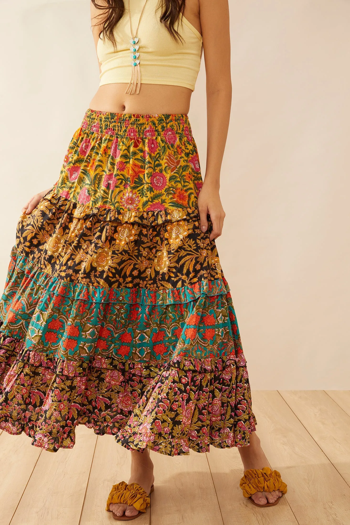 Layla Layered Skirt sold by Myra Bag