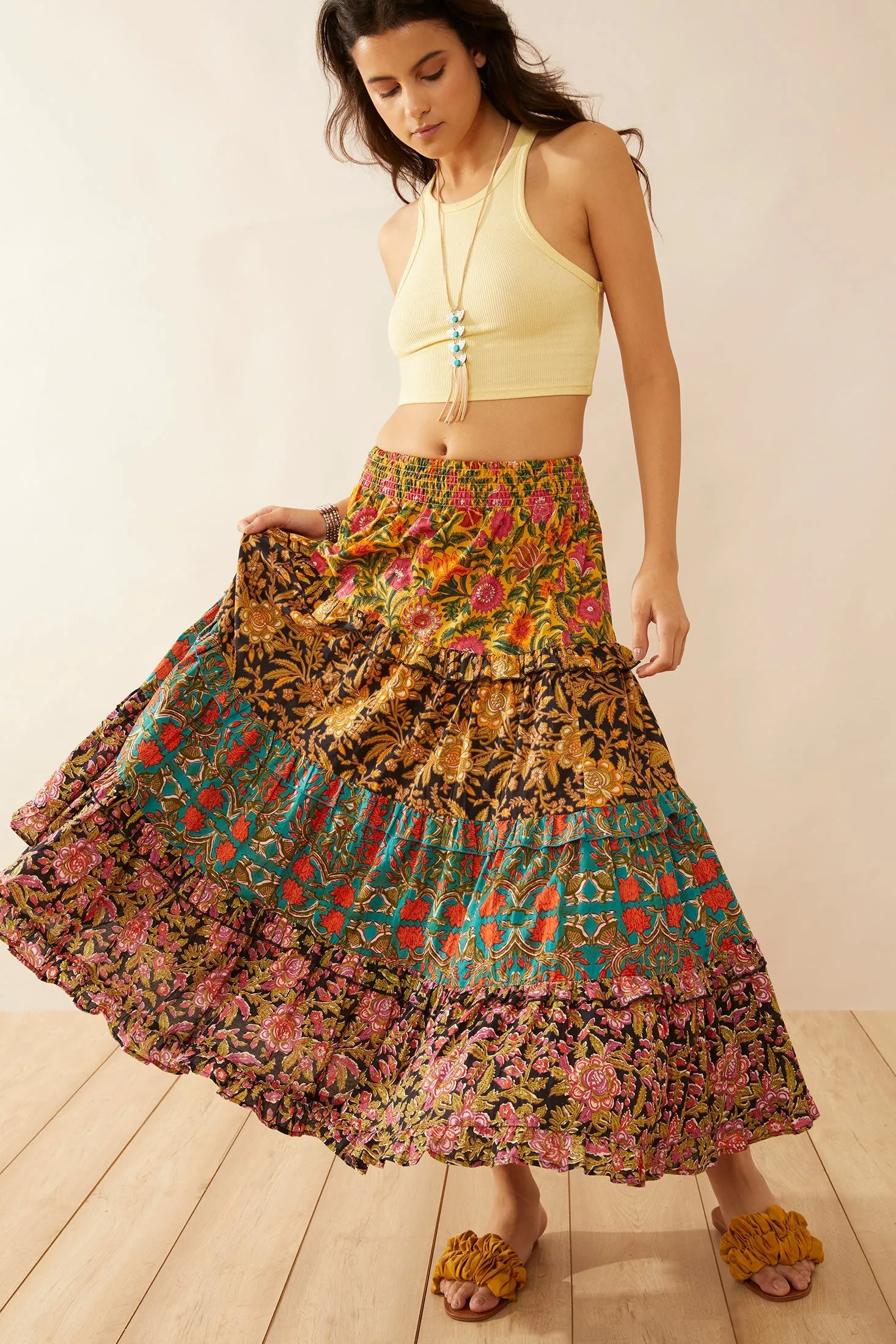 Layla Layered Skirt sold by Myra Bag product image thumbnail 2