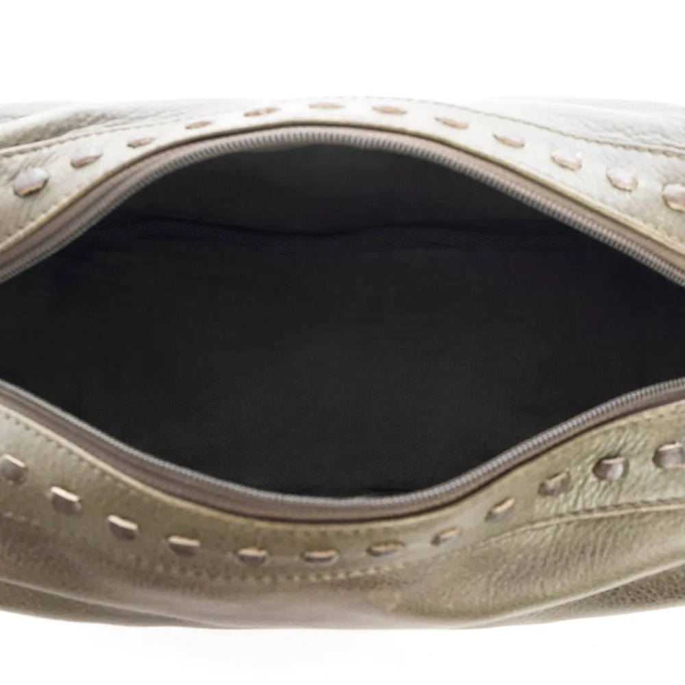 Roff Trail Toiletries Bag in Moss Green sold by Myra Bag product image thumbnail 4