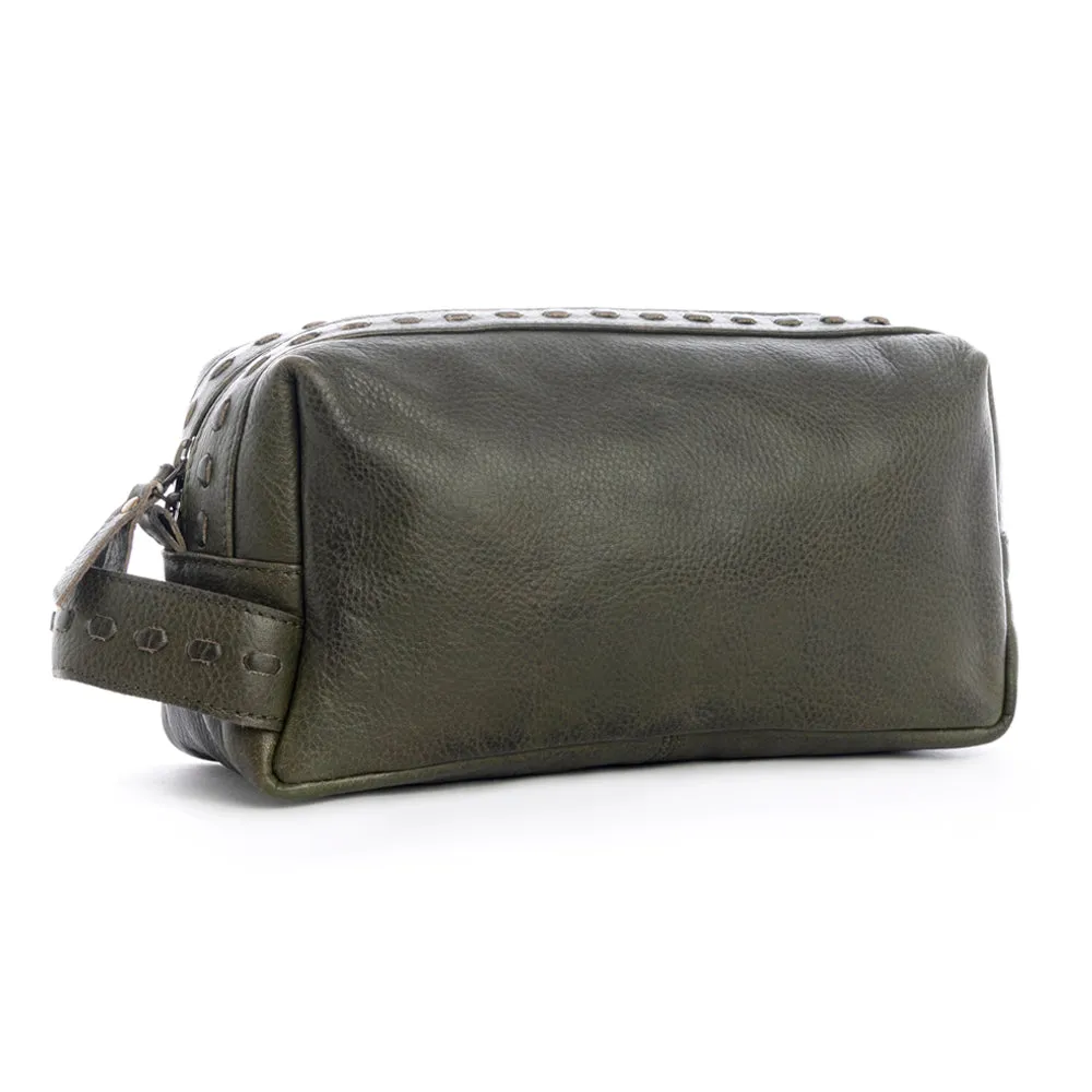 Roff Trail Toiletries Bag in Moss Green sold by Myra Bag product image thumbnail 3