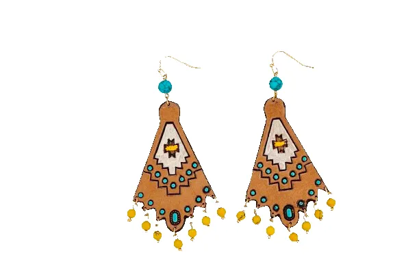 Adobe Sun Earrings sold by Myra Bag product image thumbnail 5
