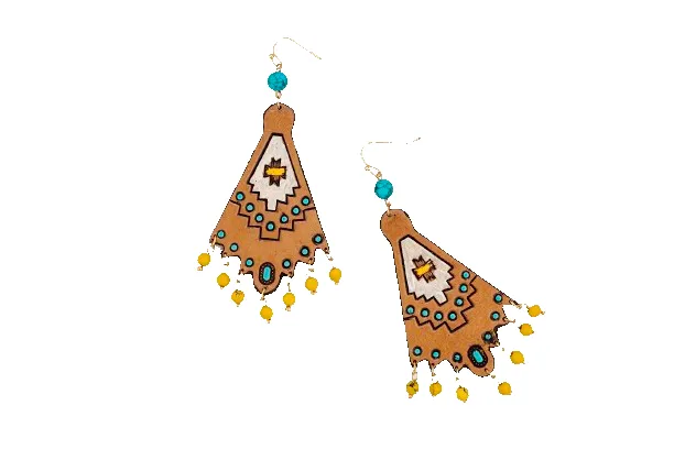 Adobe Sun Earrings sold by Myra Bag product image thumbnail 2
