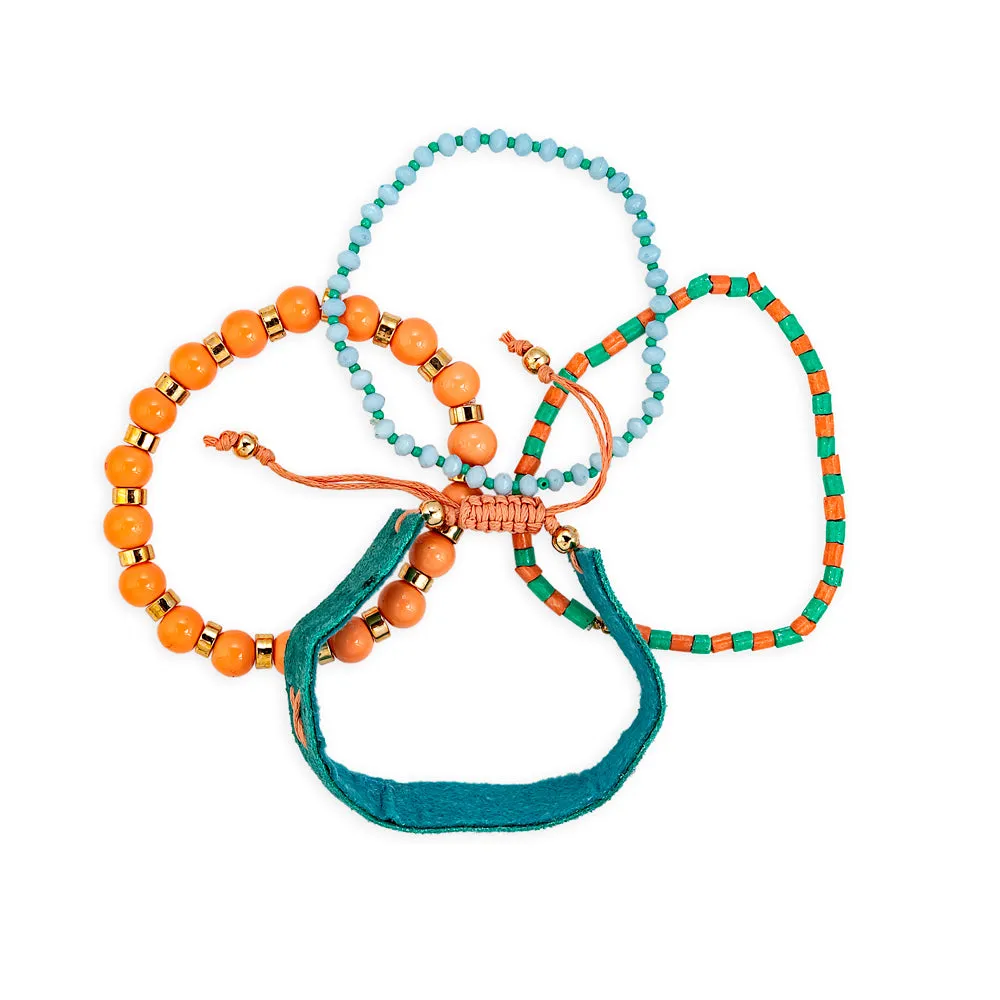 Chloe Stacked Bracelet sold by Myra Bag product image thumbnail 2