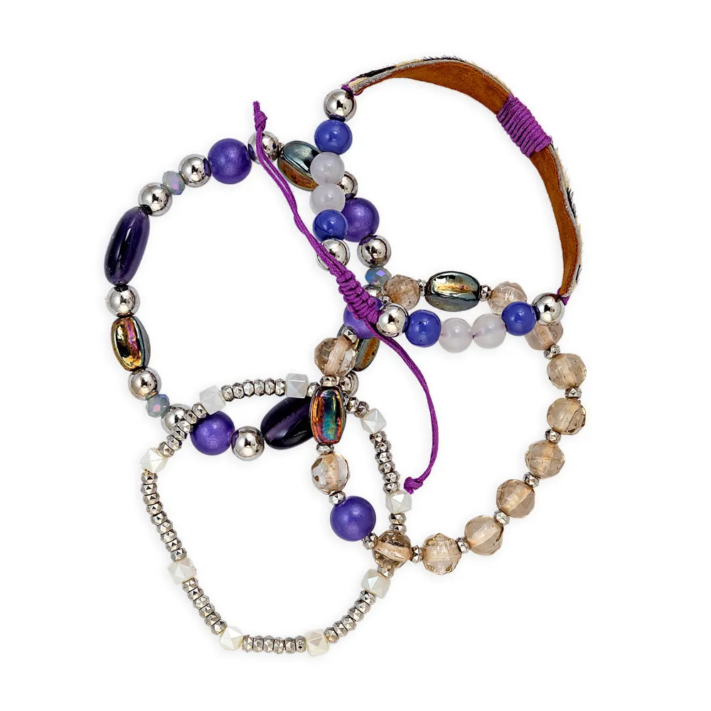 Northspoon Stacked Bracelet sold by Myra Bag product image thumbnail 2