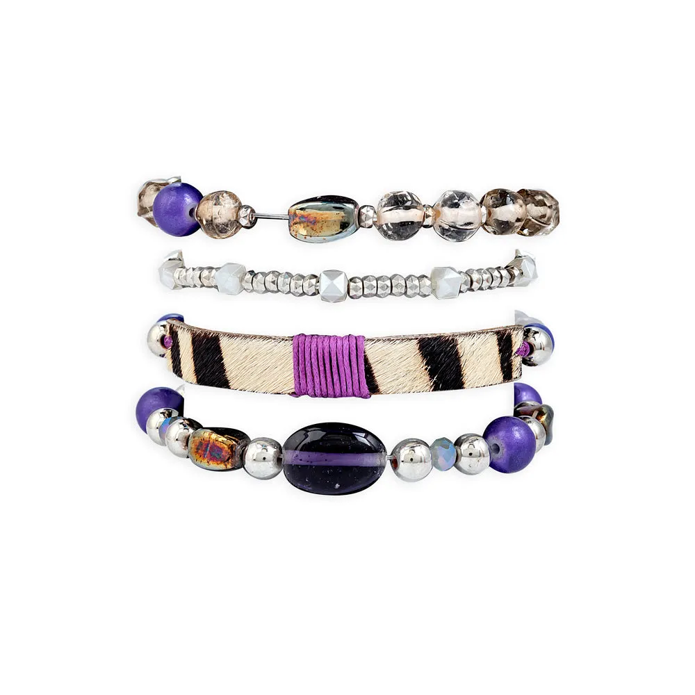 Northspoon Stacked Bracelet sold by Myra Bag