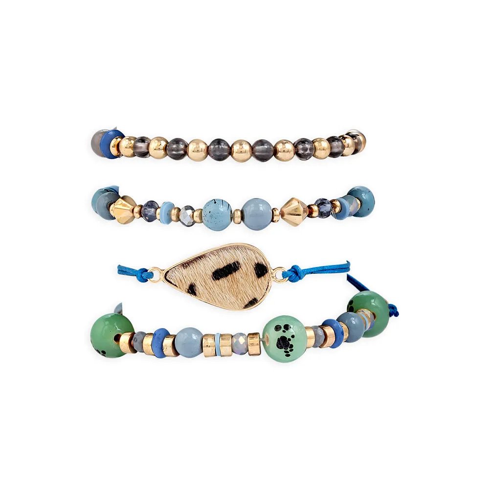 Dollworth Trail Stacked Bracelet sold by Myra Bag
