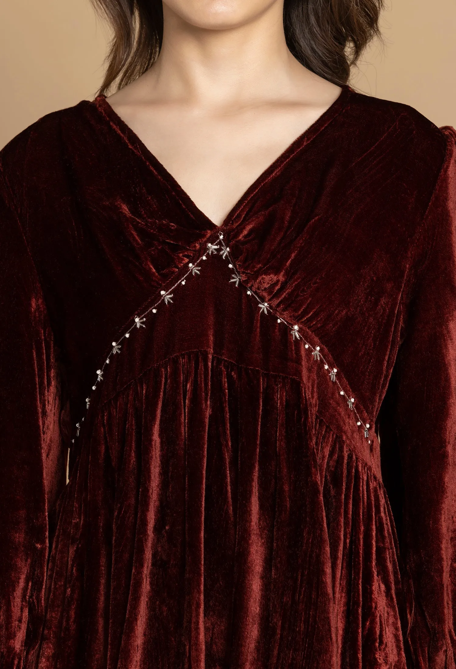 Bohera Janice V-Neck Dress sold by Myra Bag product image thumbnail 5