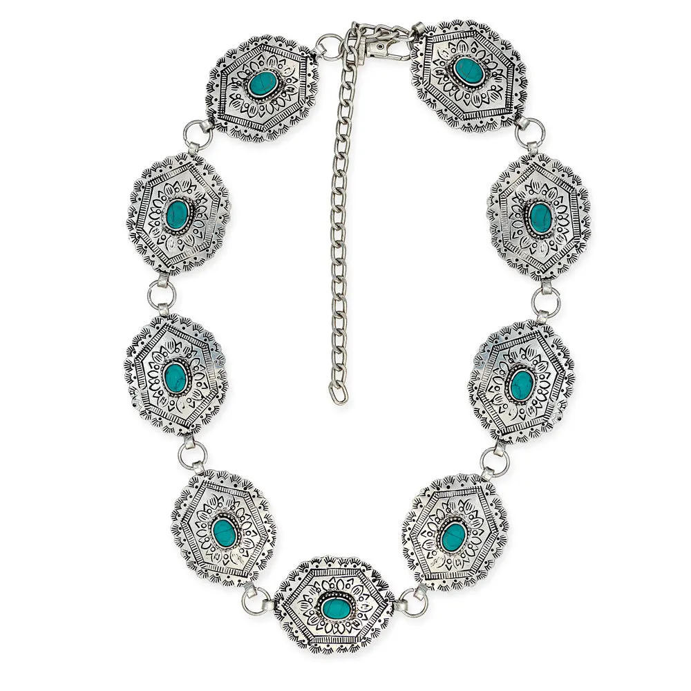 Heritage Home Concho Belt sold by Myra Bag