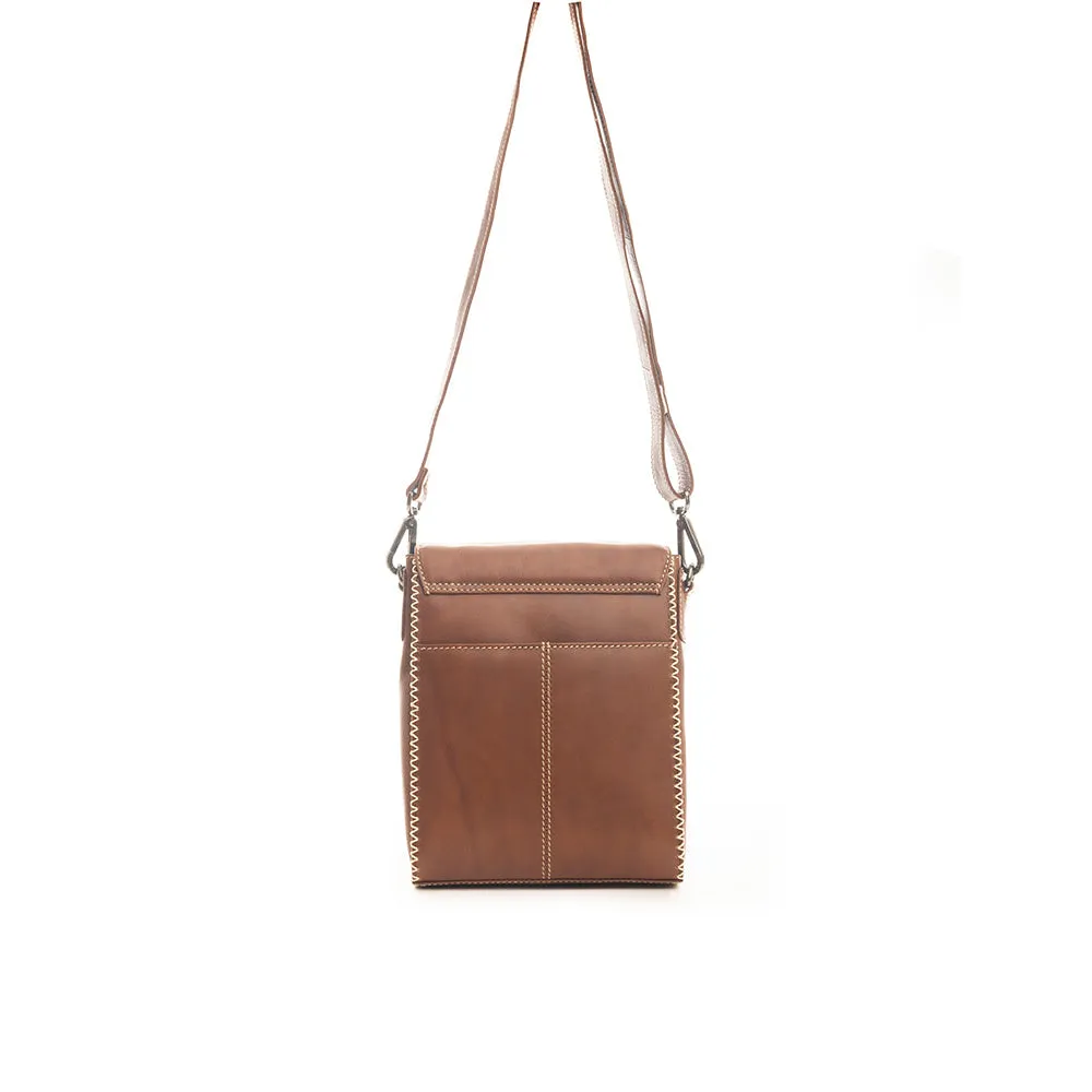 Cinnamon Trail Shoulder Leather Bag sold by Myra Bag product image thumbnail 4