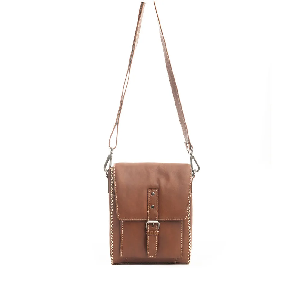 Cinnamon Trail Shoulder Leather Bag sold by Myra Bag product image thumbnail 2
