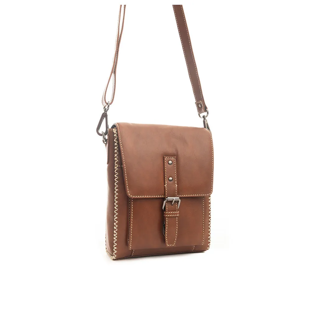 Cinnamon Trail Shoulder Leather Bag sold by Myra Bag product image thumbnail 3