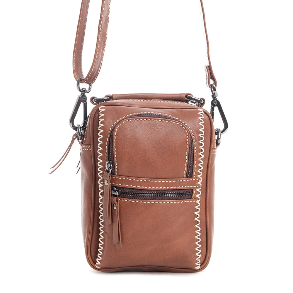 Cinnamon Trail Small Leather Bag sold by Myra Bag