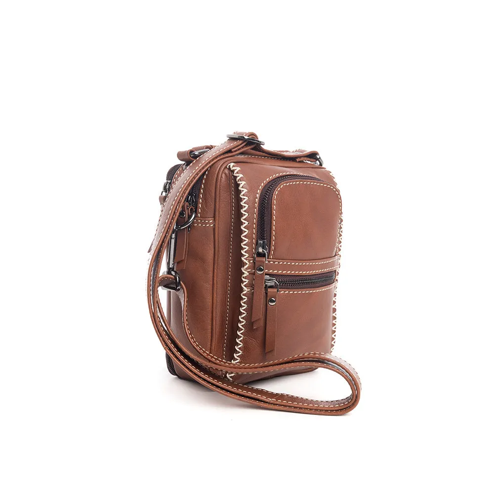 Cinnamon Trail Small Leather Bag sold by Myra Bag product image thumbnail 5