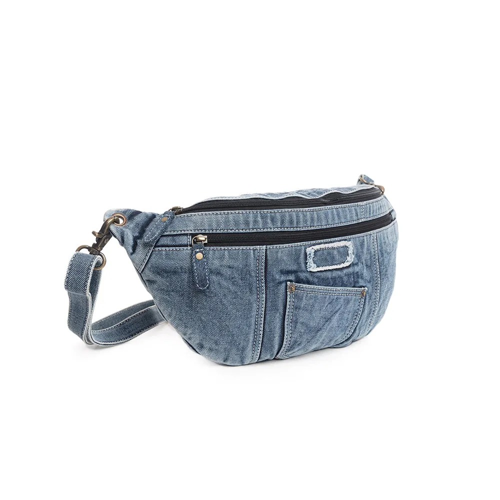 Vaqueros Azules Sling Bag sold by Myra Bag product image thumbnail 4