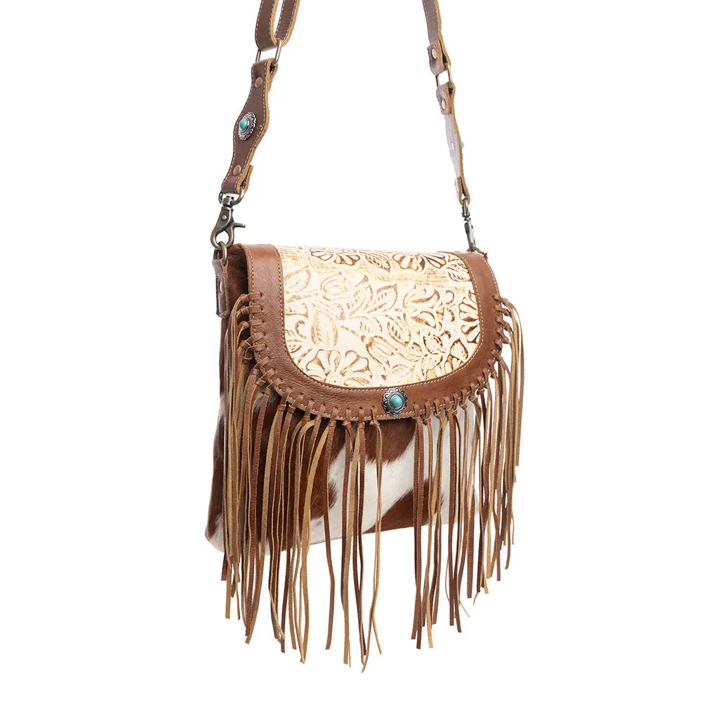 Gems Mesa Leather & Hairon Bag sold by Myra Bag product image thumbnail 3