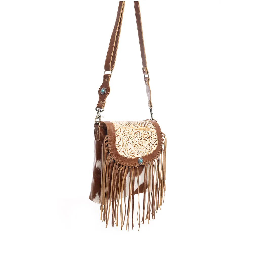 Gems Mesa Leather & Hairon Bag sold by Myra Bag product image thumbnail 4