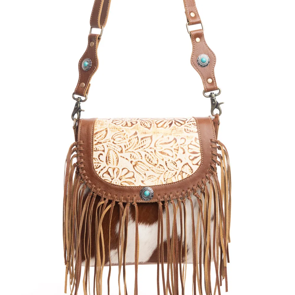 Gems Mesa Leather & Hairon Bag sold by Myra Bag